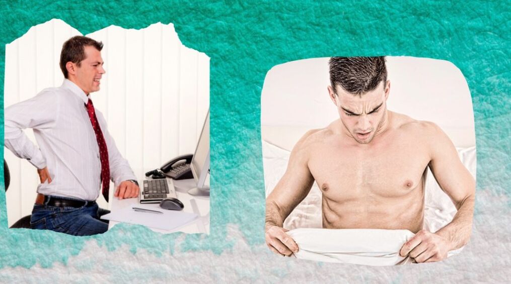 Symptoms of prostatitis in men
